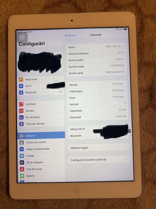 IPAD AIR 1 32GB 9.7 “