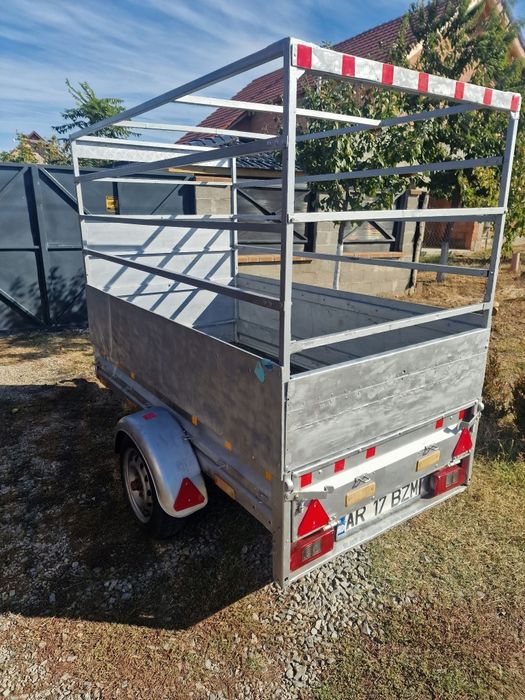 Remorcă 750  Kg înmatriculată