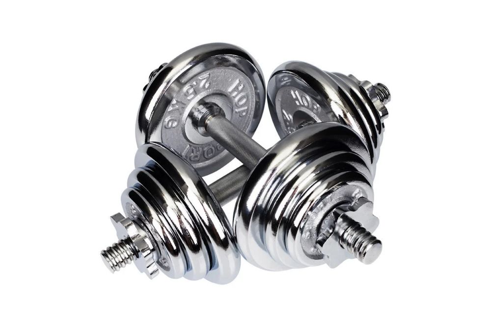 Гантели, 30кг в сумме. Разбираемая.