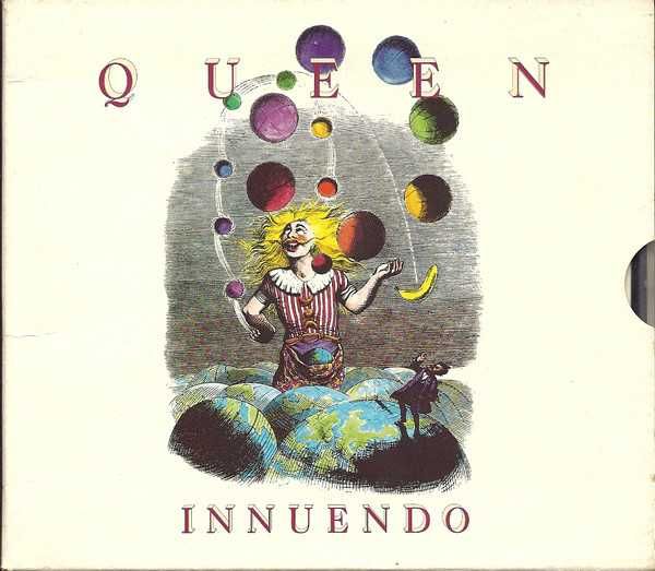 CD Queen - Innuendo - Limited Edition w 1991 Calendar