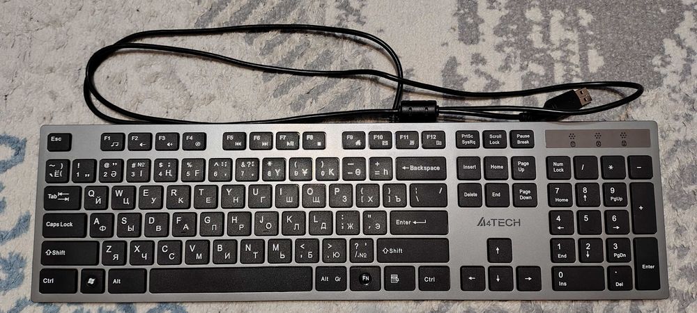 Продается проводная клавиатура KV-300H от A4Tech