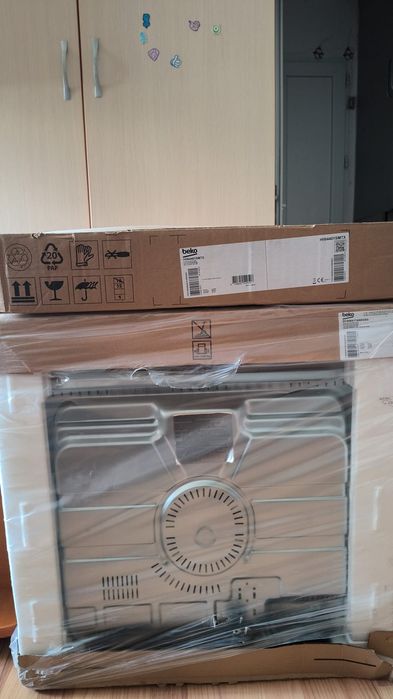 Cuptor electric  Beko + plita incorporabila +hotă