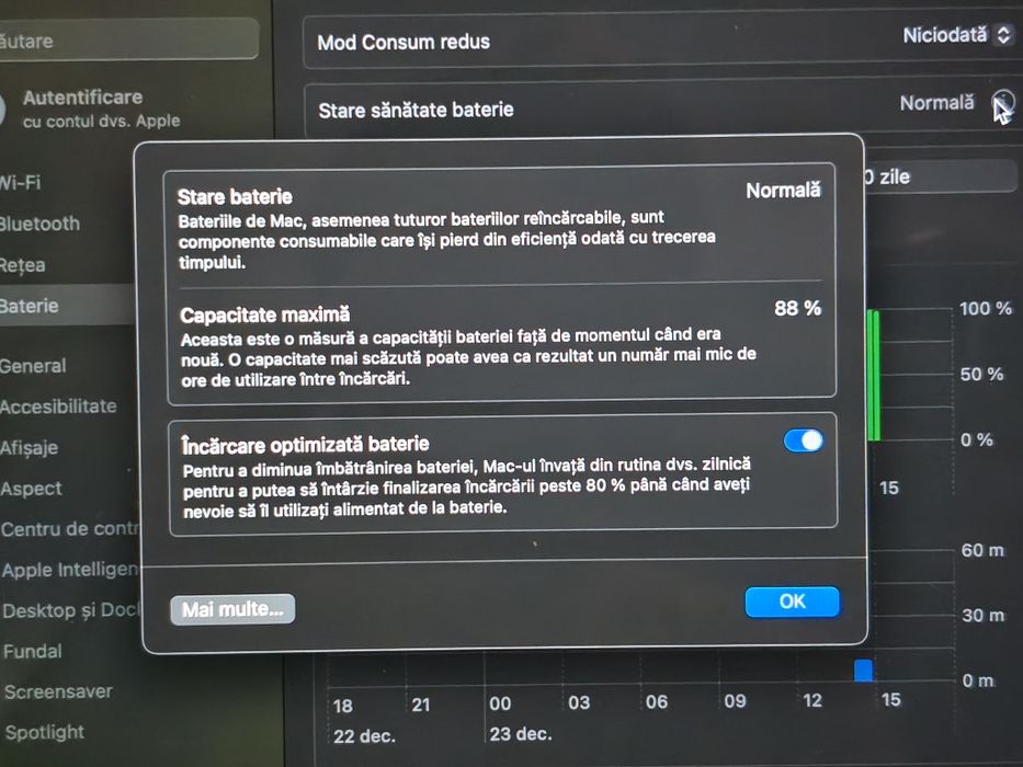Macbook Pro 13 M1 16 RAM/512 SSD cu Touch Bar