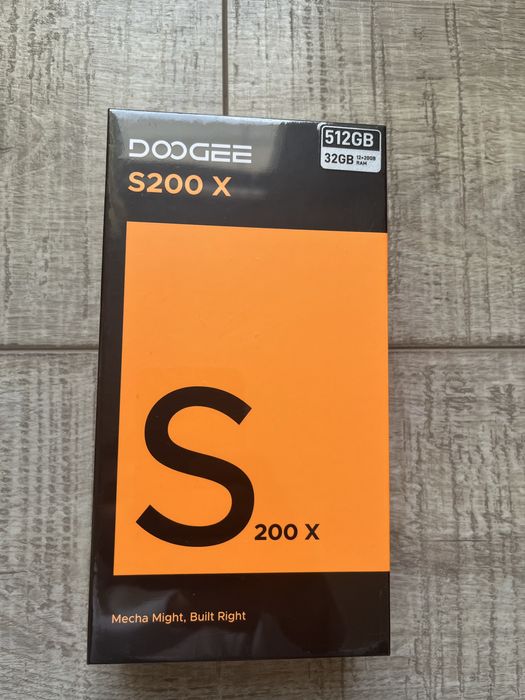 Telefon Doogee S200X, 5G, Dual Display (6.72"+1.32"), 512gb Negru