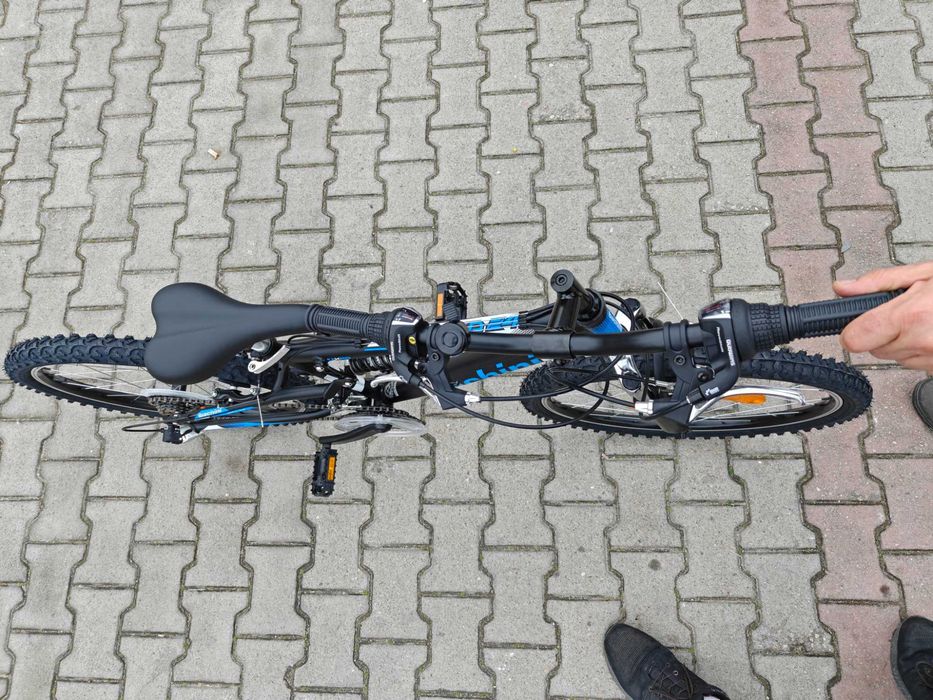 Велосипед 24" Bachini Speed FSP черен.син