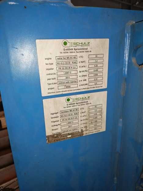 Вентилятор Rotamill R0 (БУ)