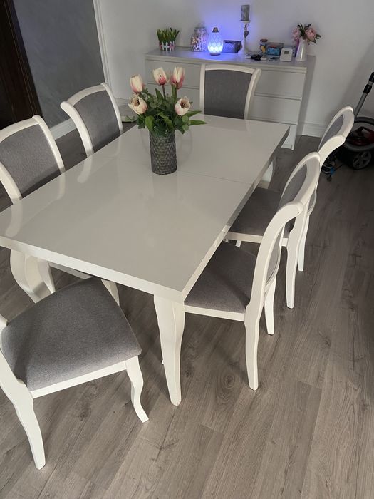 Set de dinning cu 6 scaune