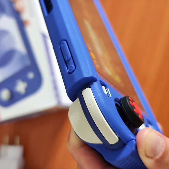 Nintendo switch lite прошитая, цвет синий