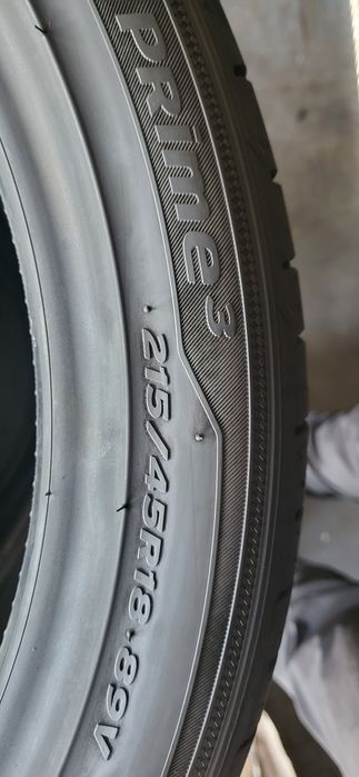4 anvelope 215 45 18 hankook evo3 DEMO 2023 ca noi