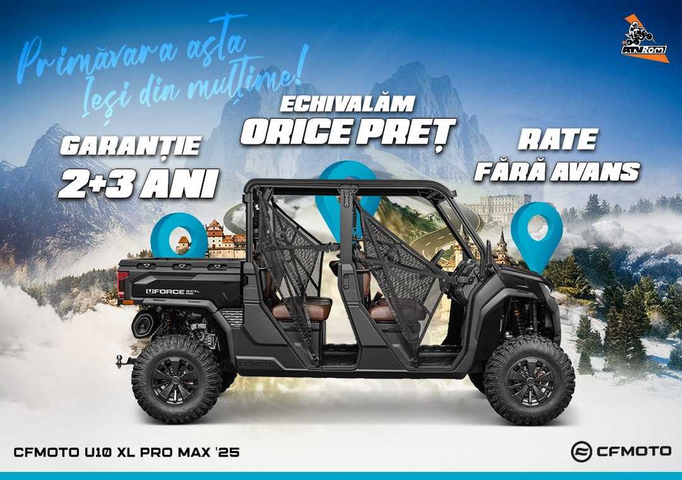 UTV CFMOTO U10 XL Pro Max '25