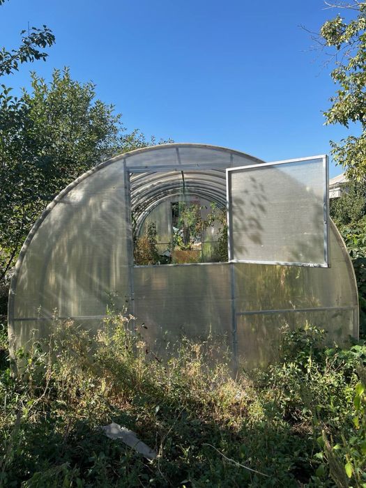 Теплица в хорошем состоянии