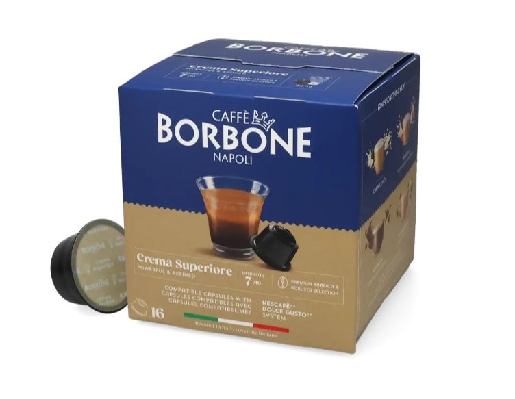 капсули кафе borbone за кафемашина dolce gusto