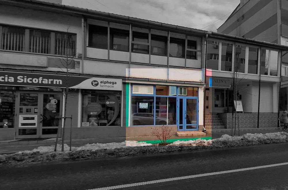 Spațiu comercial de închiriat 60 mp, Alba Iulia, Bd. Revoluției 1989