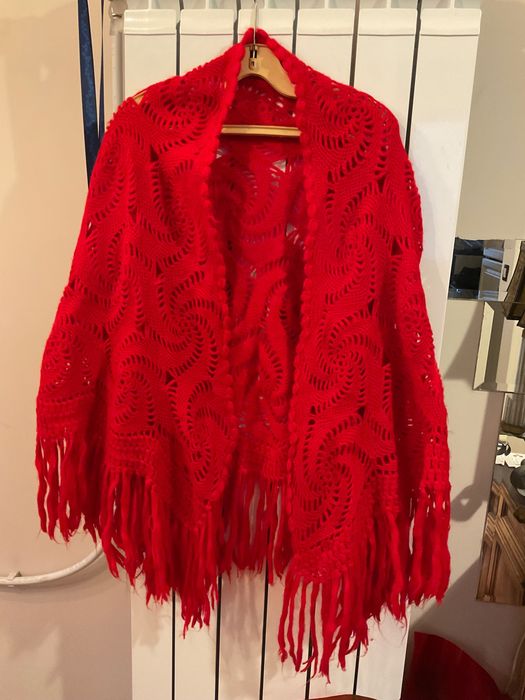 Пелерина, шал hand made