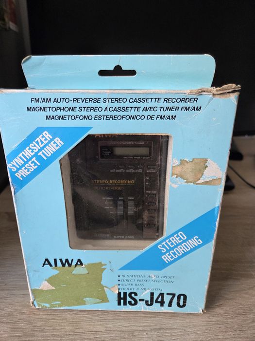 Walkman recorder Aiwa  HS-J470