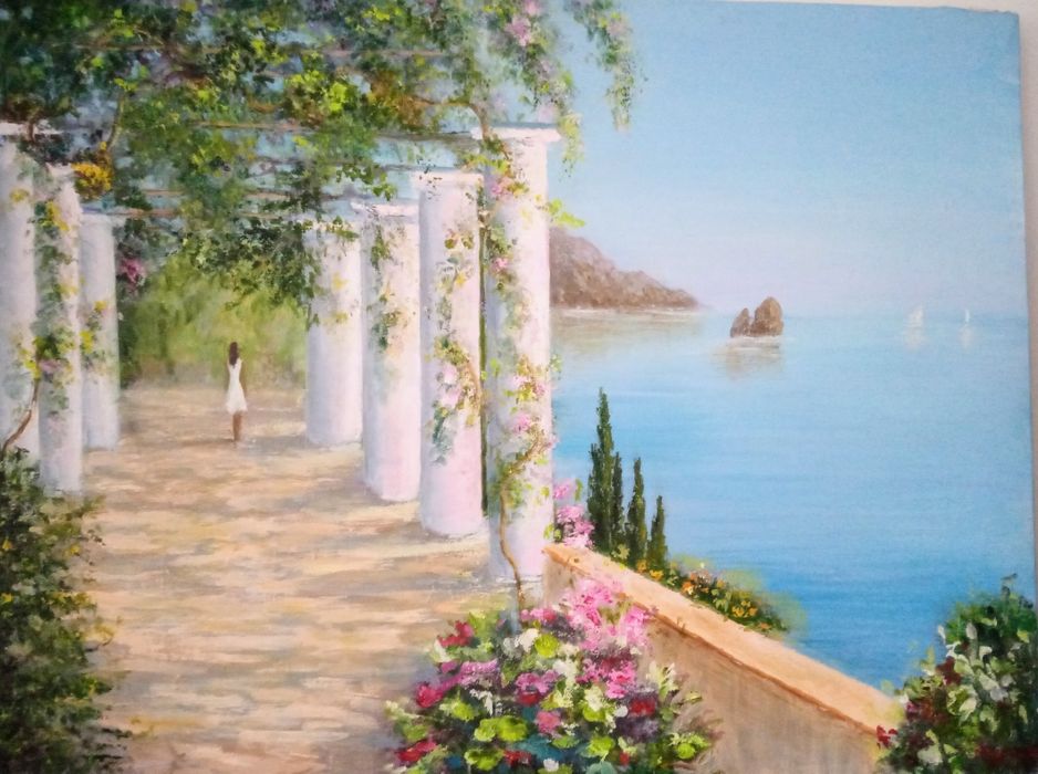 Картина " Отдых на море"