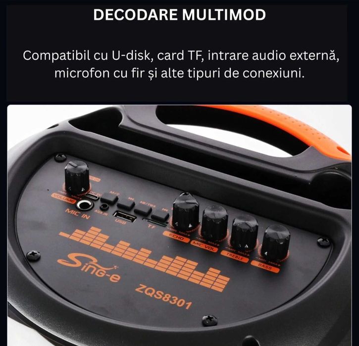 Boxa portabilă NOUĂ