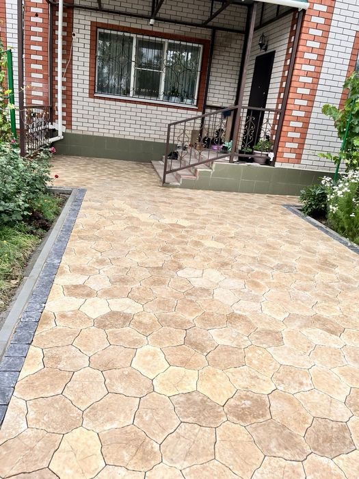 Укладка брусчатка