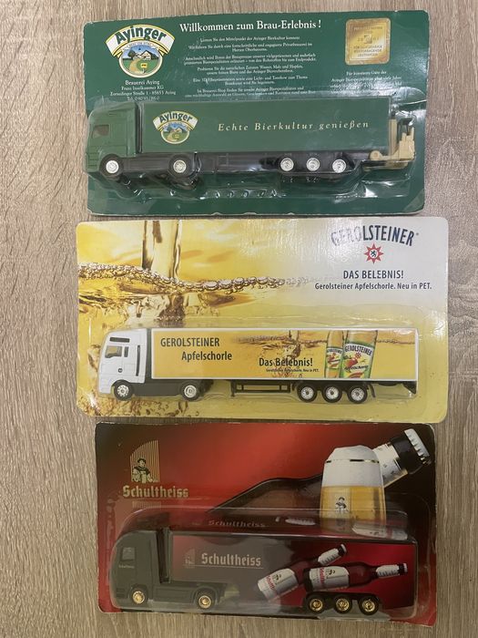 Метални колички - камиончета