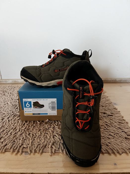 Ghete Columbia Youth Firecamp™ Mid 2 WP – Mărimea 38 (6 US)