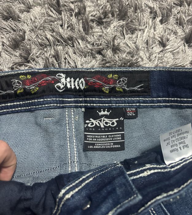 Blugi jnco skull and roses