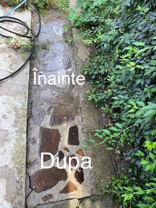 Servicii de curatare cu aparat de inalta presiune