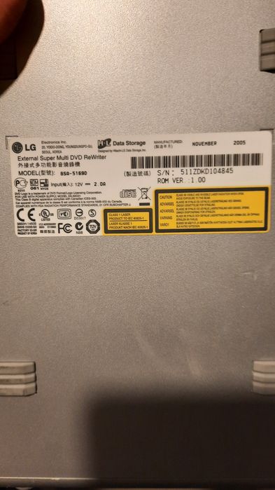 DVD за кола LG на 12 v