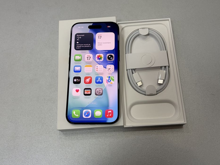 Iphone 17 Air, 512 gb, Black, nou la cutie