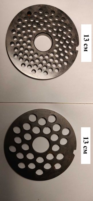 Новые ножи решетки на промыш мясорубки Колбасное Боск Плюс 130 и 114