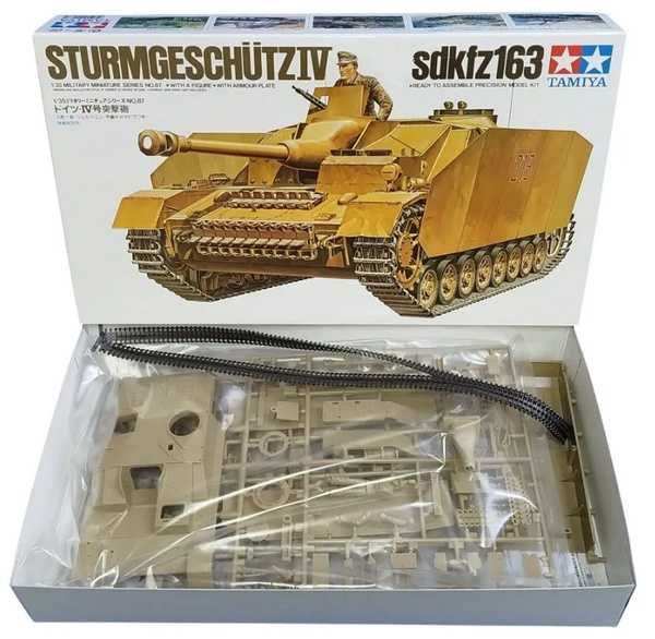 Сборная модель- Самоходное орудие-STURMGESCHUTZ-IV (STUG-4) sdkfz-163