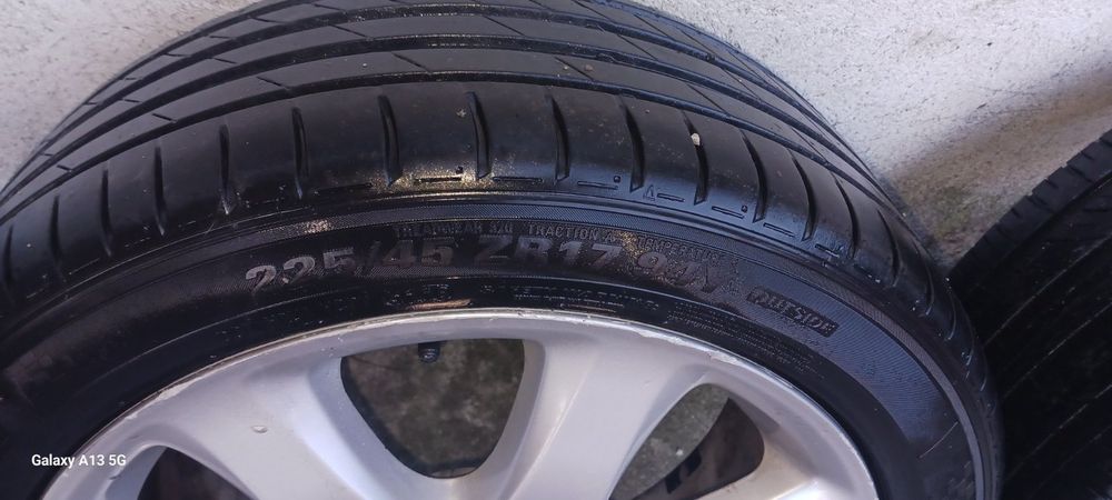 Лети джанти с летни гуми 17"