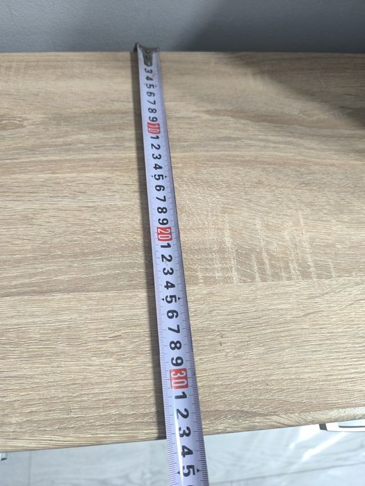 Скрин Бял с дъб сонома