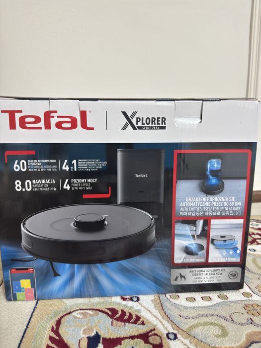 Робот пылесос от тефал с баком