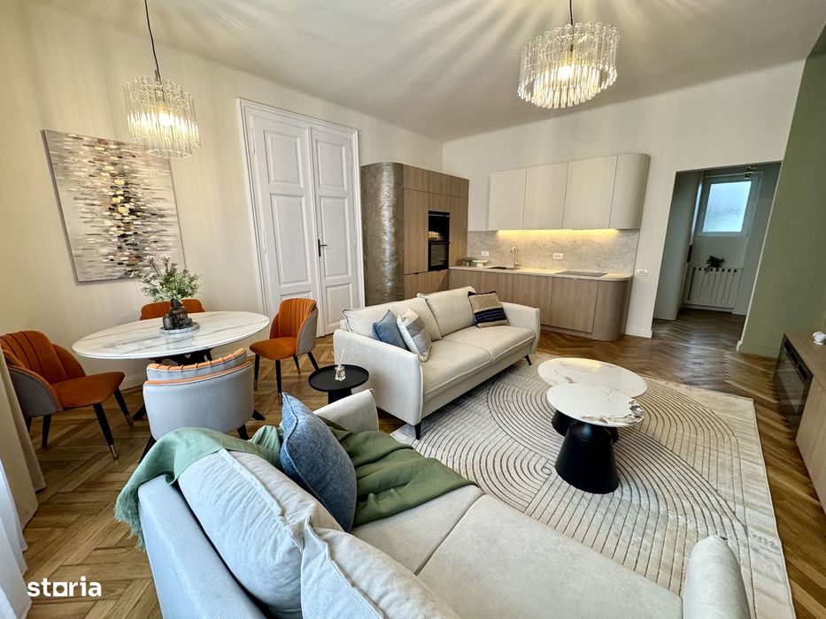 Inchiriez apartament 3 camere, nou amenajat, ultracentral