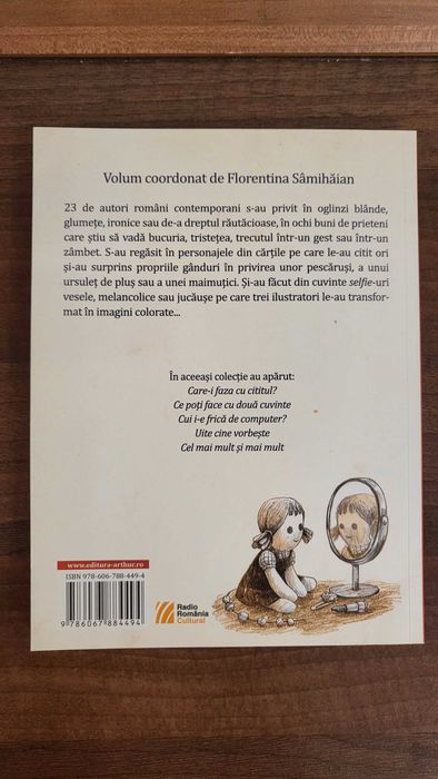 Cartea Selfie, editura Arthur, Nou