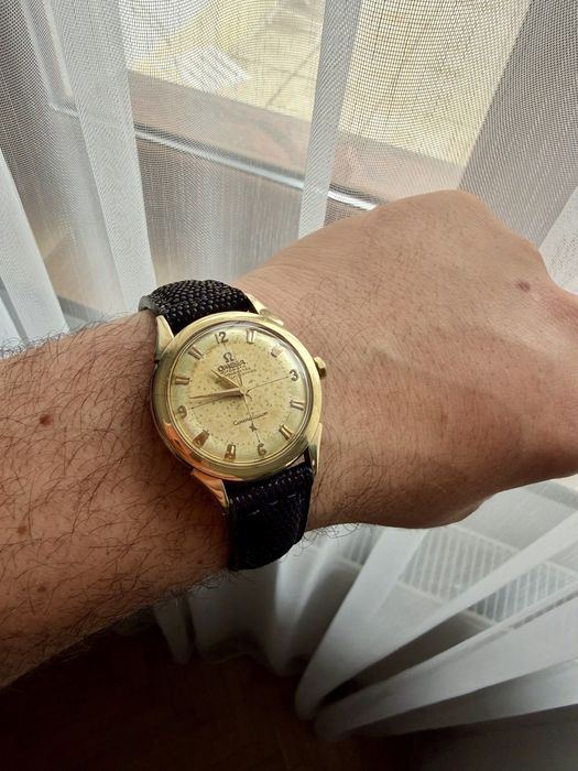 Ceas Omega Constellation.Dial Two-Tone.Crosshair.Bezel Aur18k