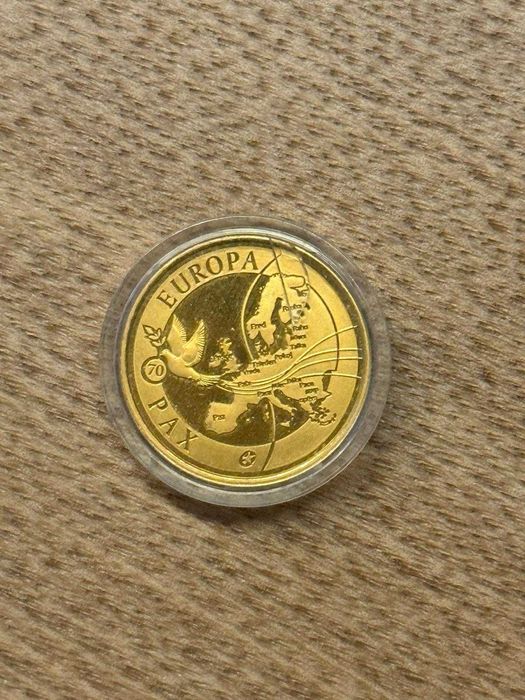 Moneda aur 24k 50 Euro 2015