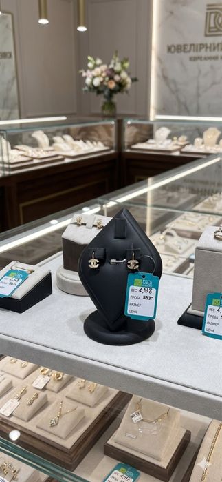 Золото детский серьги  585 проба