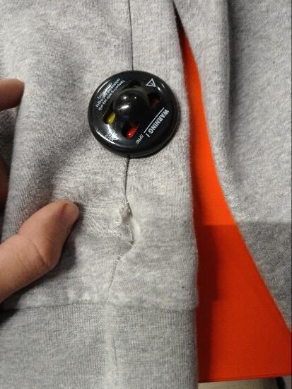 Hanorac de bumbac Gri - produs resigilat - (SecondHand) Decathlon