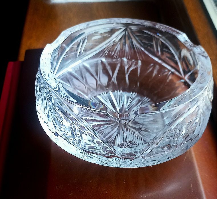 Scrumiera din  cristal