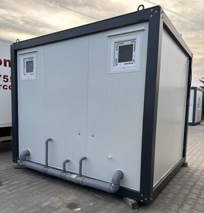 Vând containere modulare tip grup sanitar complet utilate