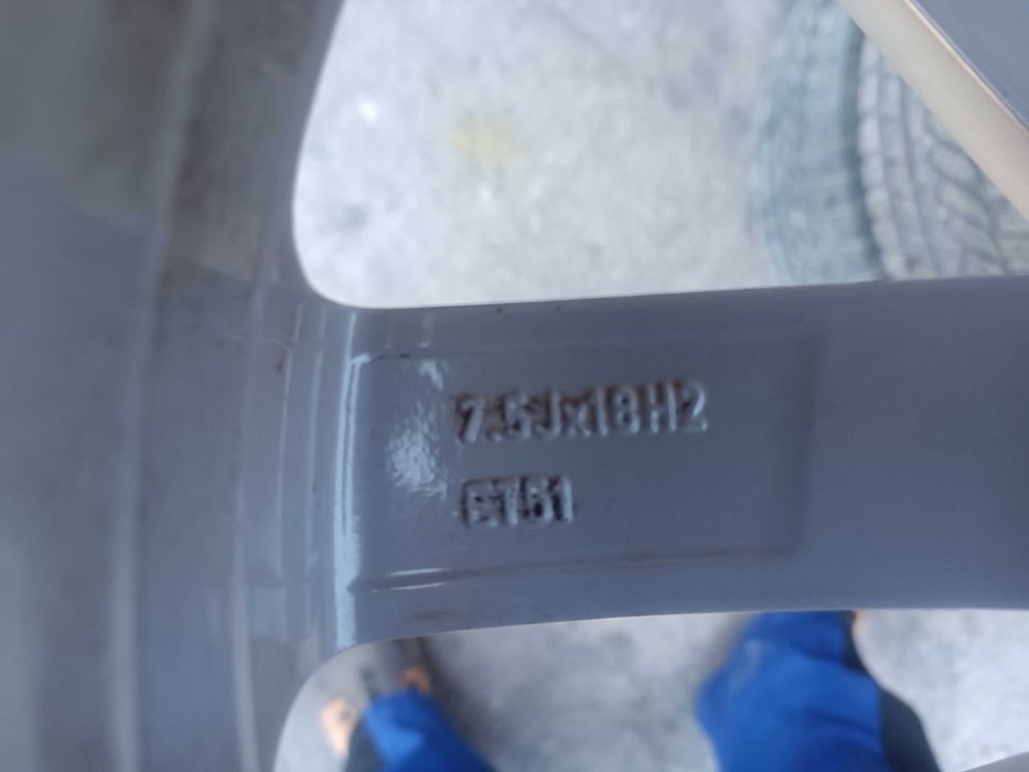 Джанти с гуми 18 цола 5х112 ЕТ51 за  Сеат, Ауди, VW. Шкода