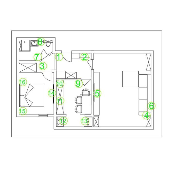 Чертежи 2d, AutoCad, Планировка помещения, Технические схемы, Чертежи