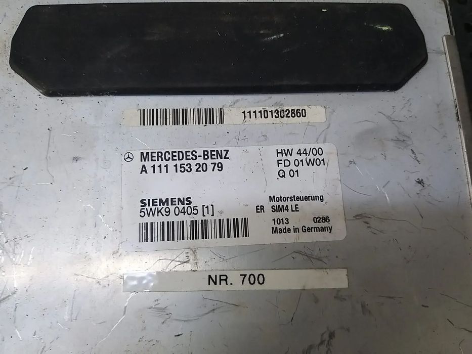 Ecu calculator motor 2.3 b mercedes slk r170 a1111532079 5wk90405