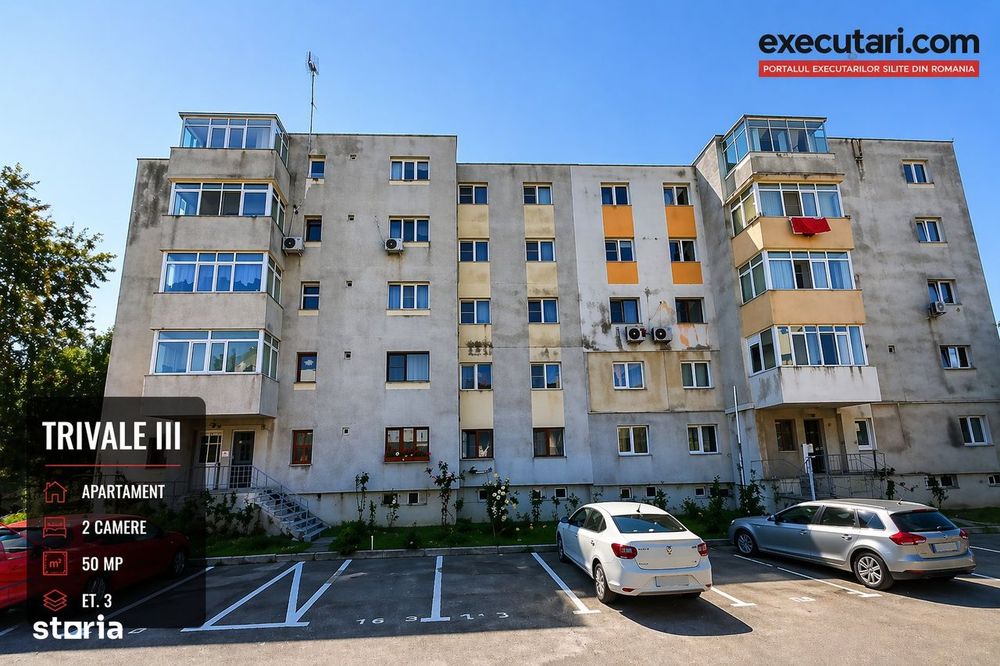 Trivale III - Apartament - 2 camere - 50 mp -Et.3, Pitesti — fotografia 3