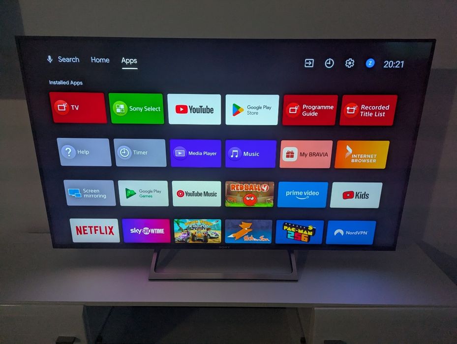 Televizor Sony Bravia 4K Android TV 139cm