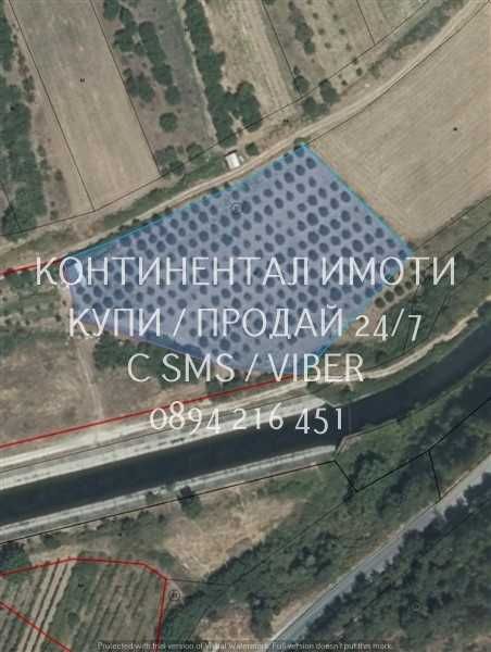 кодл 63086. Череши 4400м2 в отл. състояние, с ограда на 700м от селото