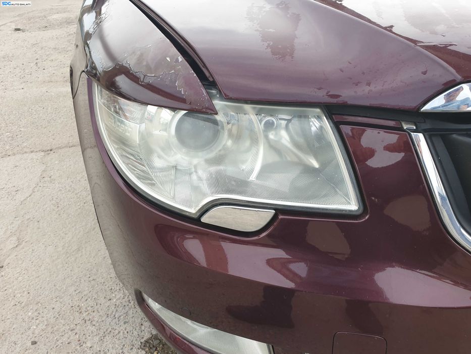 Far Dreapta Halogen cu Lupa Skoda Superb 2 NFL Non Facelift 2008 - 2013 [K6028]