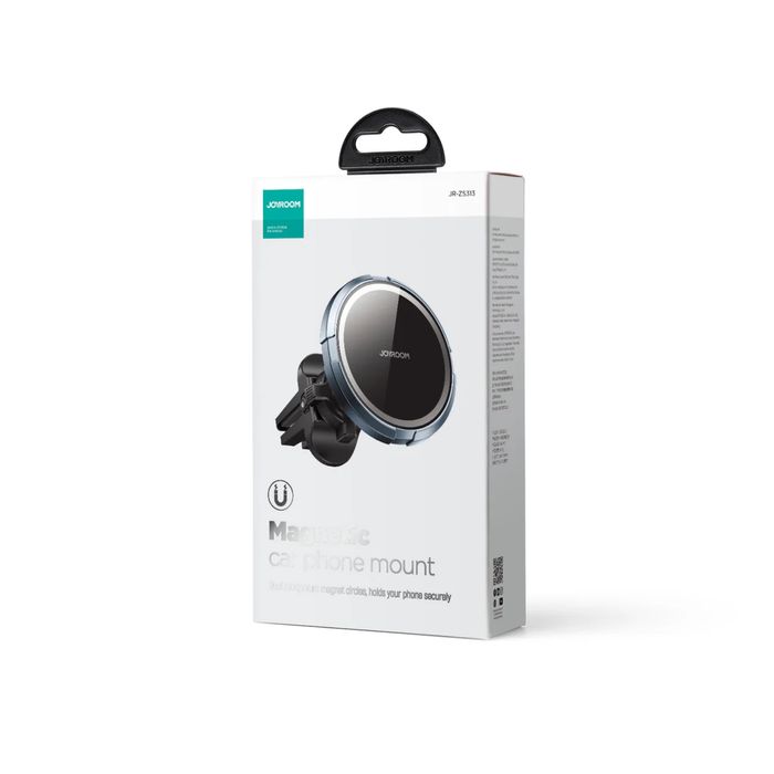 Suport Auto Magnetic, Joyroom Magsafe, Ventilatie, MultiAngle, Negru