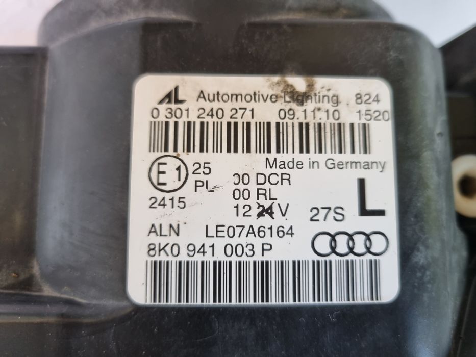 Far xenon original Audi A4 b8 stînga 8K0 941 003P